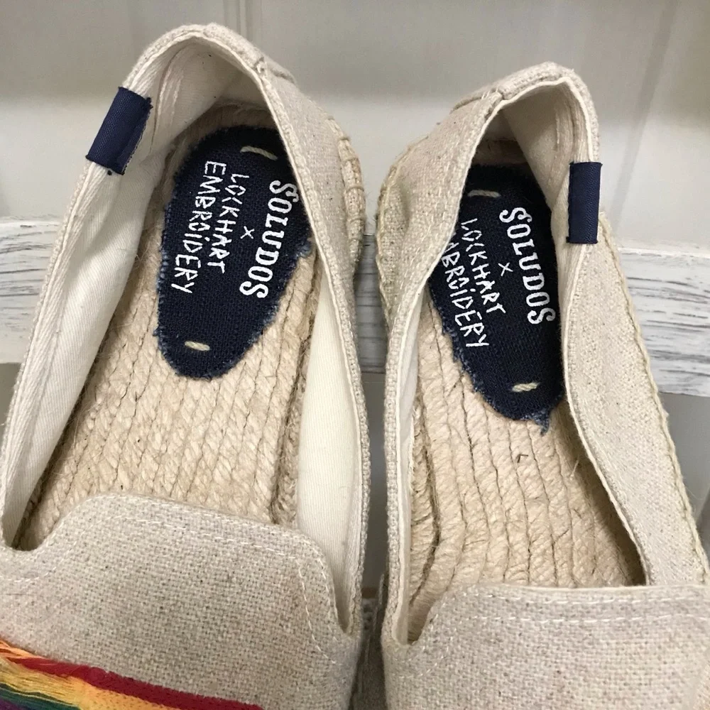 Soludos Rainbow Men’s Smoking Espadrilles